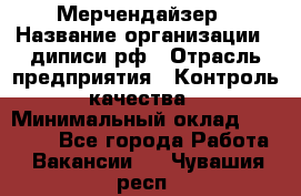 Мерчендайзер › Название организации ­ диписи.рф › Отрасль предприятия ­ Контроль качества › Минимальный оклад ­ 20 000 - Все города Работа » Вакансии   . Чувашия респ.